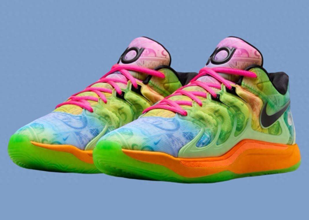 明星”配色释出以醒目的渐变鞋面脱颖而出千亿球友会首页Nike KD 17“全
