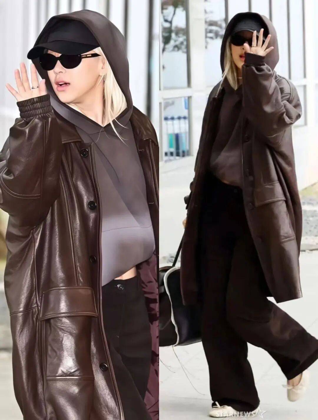 都上脚了这个品牌的运动鞋！Jennie、智秀同一天(图2)